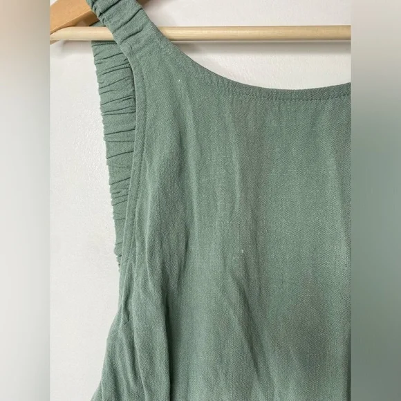 Altar’d State Linen Blend Spring Dress, Size M - Picture 2 of 5